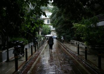 Rainfall in Athens, June 17, 2018 / Βροχόπτωση στην Αθήνα, 17 Ιουνίου, 2018