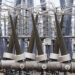 Coal-fired electricity is transmitted through a substation at Intermountain Power Plant on Wednesday, June 22, 2022, in Delta, Utah. In three years, the power lines will start being used to transport power generated with hydrogen to consumers in California and elsewhere. (AP Photo/Rick Bowmer)