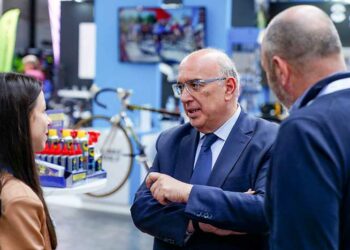 Ο Υφυπουργός Μεταφορών Μιχάλης Παπαδόπουλος στο Athens Bike Festival