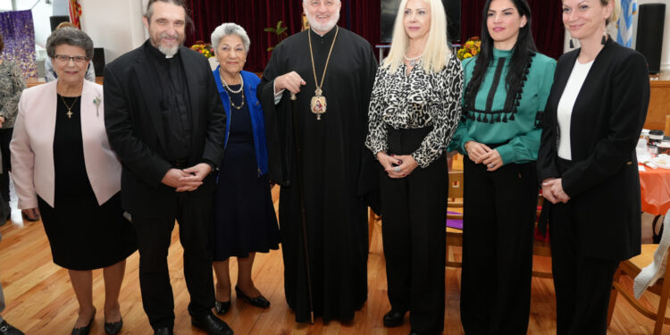 H.E. Archbishop Elpidophoros  attended the 2023 Teachers Conference at St. Demetrios Greek Orthodox Cathedral in Astoria, NY on November 7, 2023.
Photos: © GOA/Panagos-T. Galanis