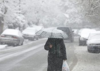 Snowfall in the mountainous suburb of Chortiatis in Thessaloniki, Greece on February 5, 2020. / Χιονόπτωση στον Χορτιάτη Θεσσαλονίκης, Ελλάδα, 3 Ιανουαρίου 2019.