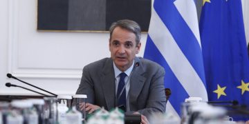 Συνεδρίαση του Υπουργικού Συμβουλίου υπό τον πρωθυπουργό Κυριάκο Μητσοτάκη, Δευτέρα 1 Ιουλίου 2024. 
(ΣΩΤΗΡΗΣ ΔΗΜΗΤΡΟΠΟΥΛΟΣ/EUROKINISSI)