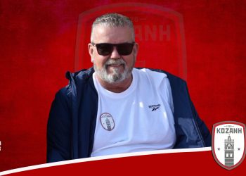 Red painted metal background