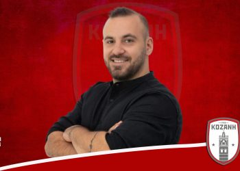 Red painted metal background