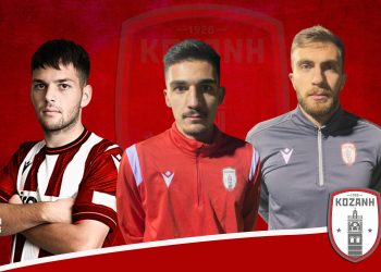 Red painted metal background