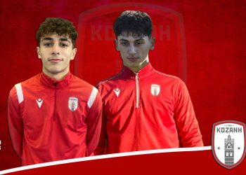 Red painted metal background